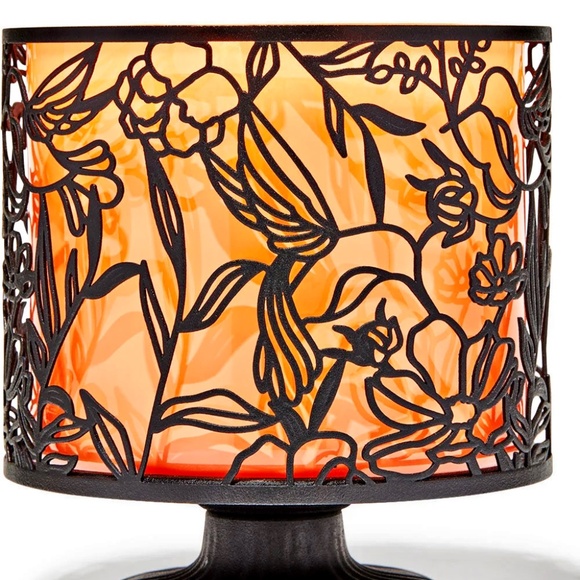 HUMMINGBIRD 3-Wick Candle Holder - Picture 4 of 4